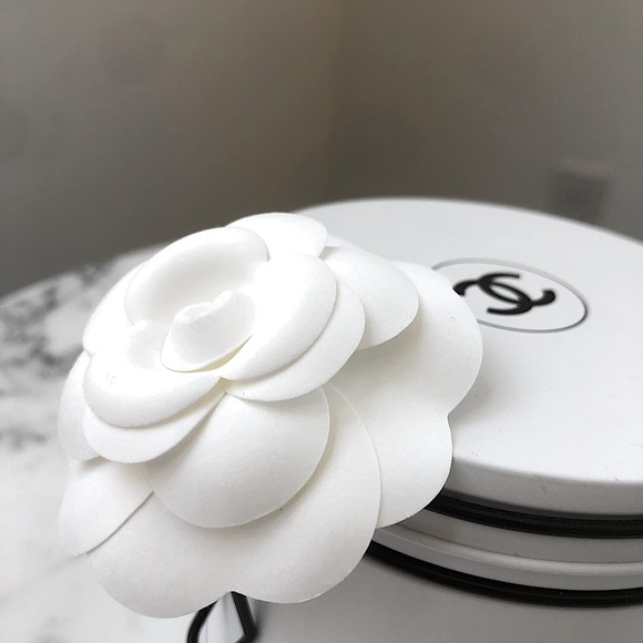 Authentic Chanel Camelia Flower for Brooch NEW Pin Camellia - Picture 5 of 9